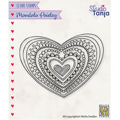 Nellie's Choice Clear Stamp - Heart